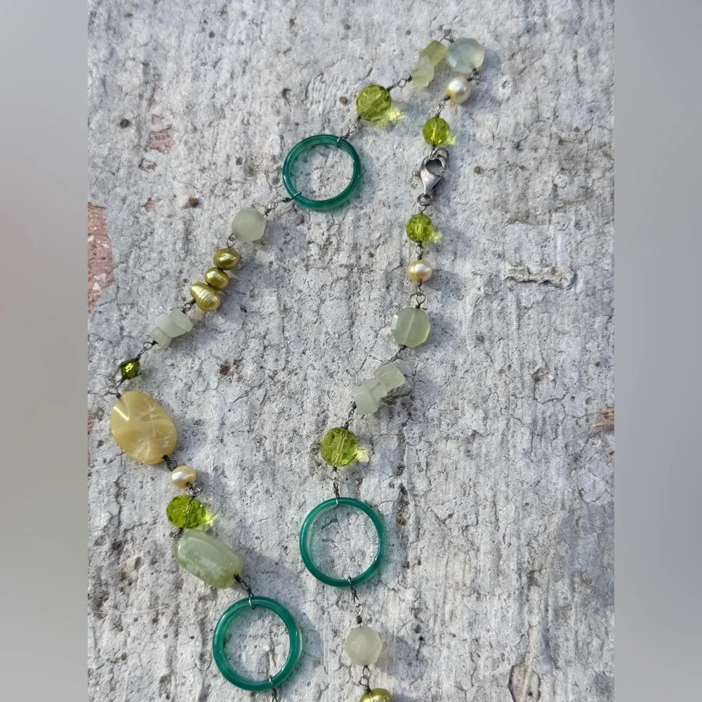 Vintage long beaded